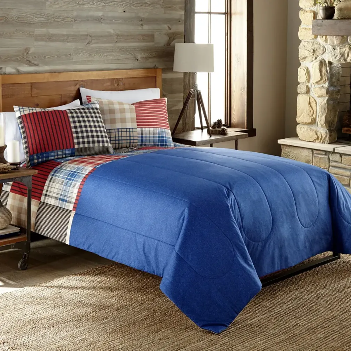 Micro Flannel 6 in 1 Comforter Set