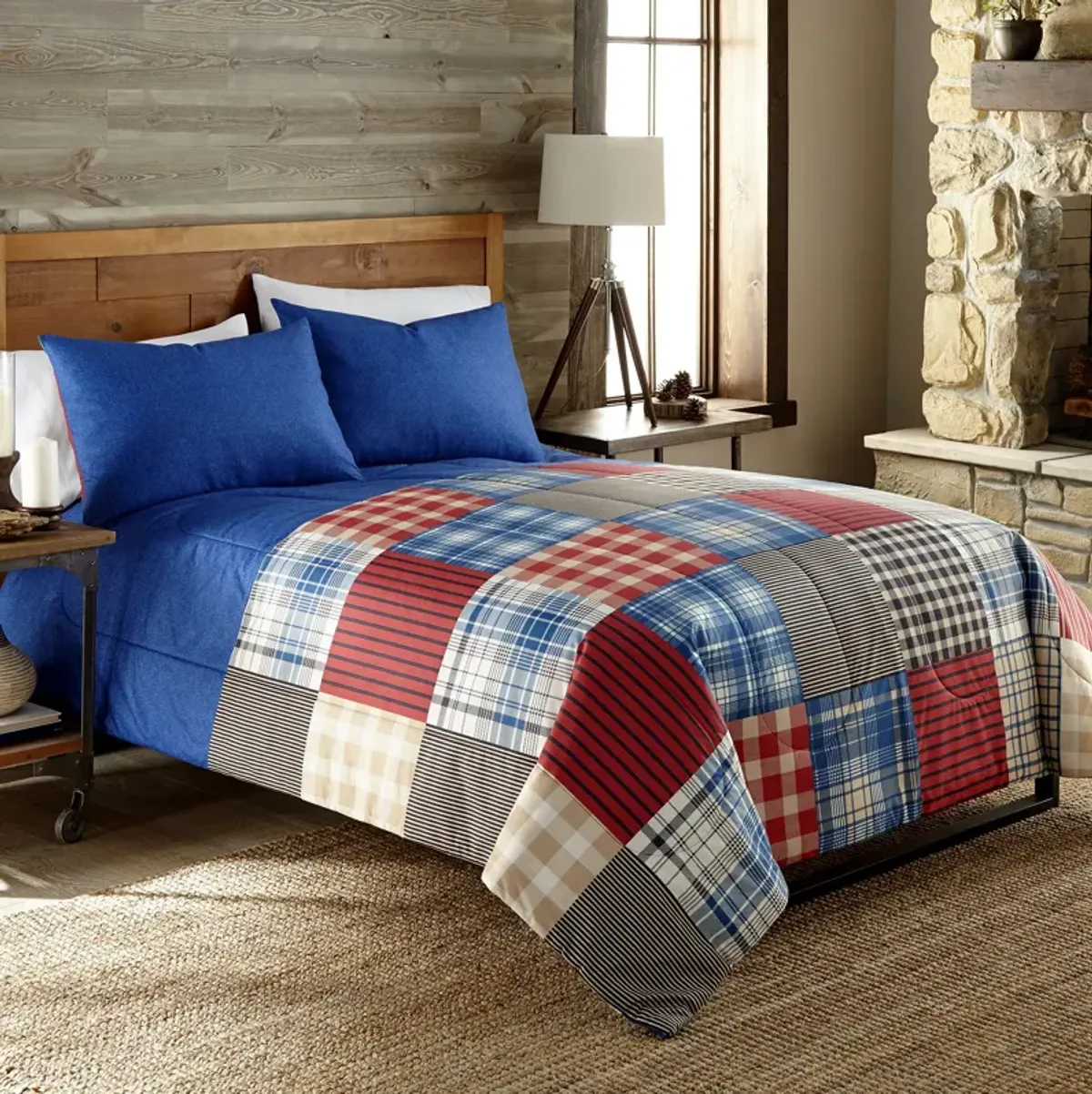 Micro Flannel 6 in 1 Comforter Set