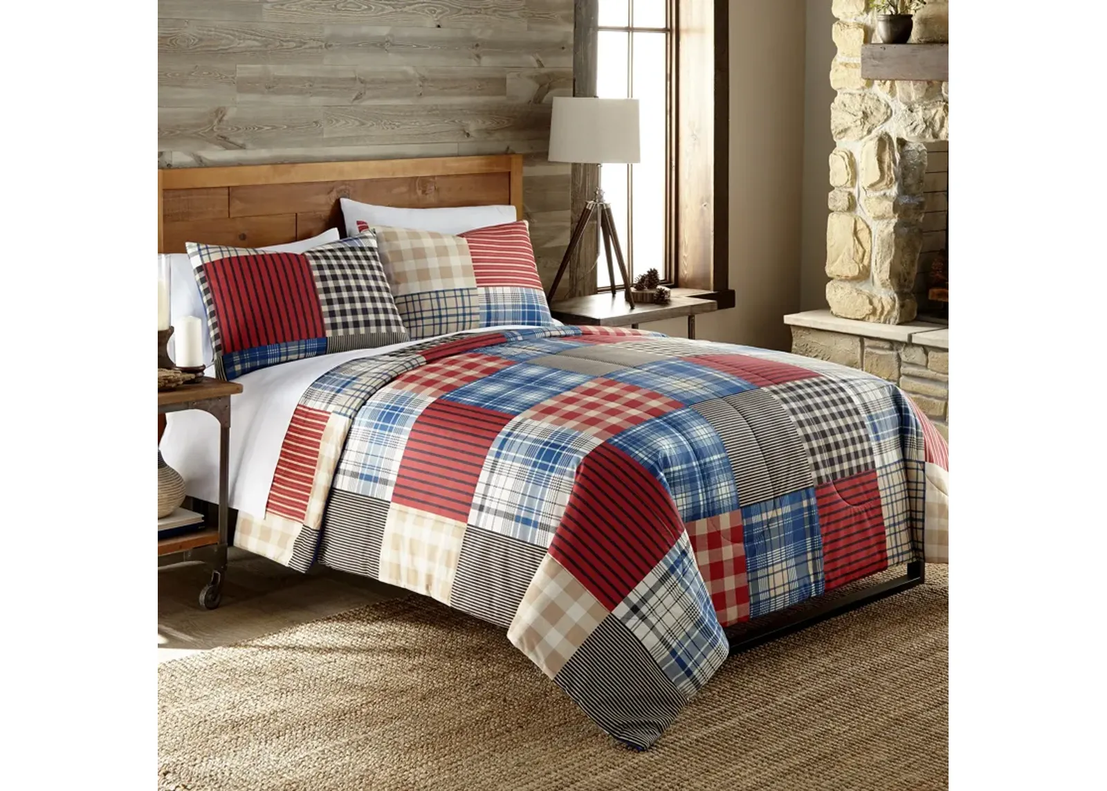 Micro Flannel 6 in 1 Comforter Set