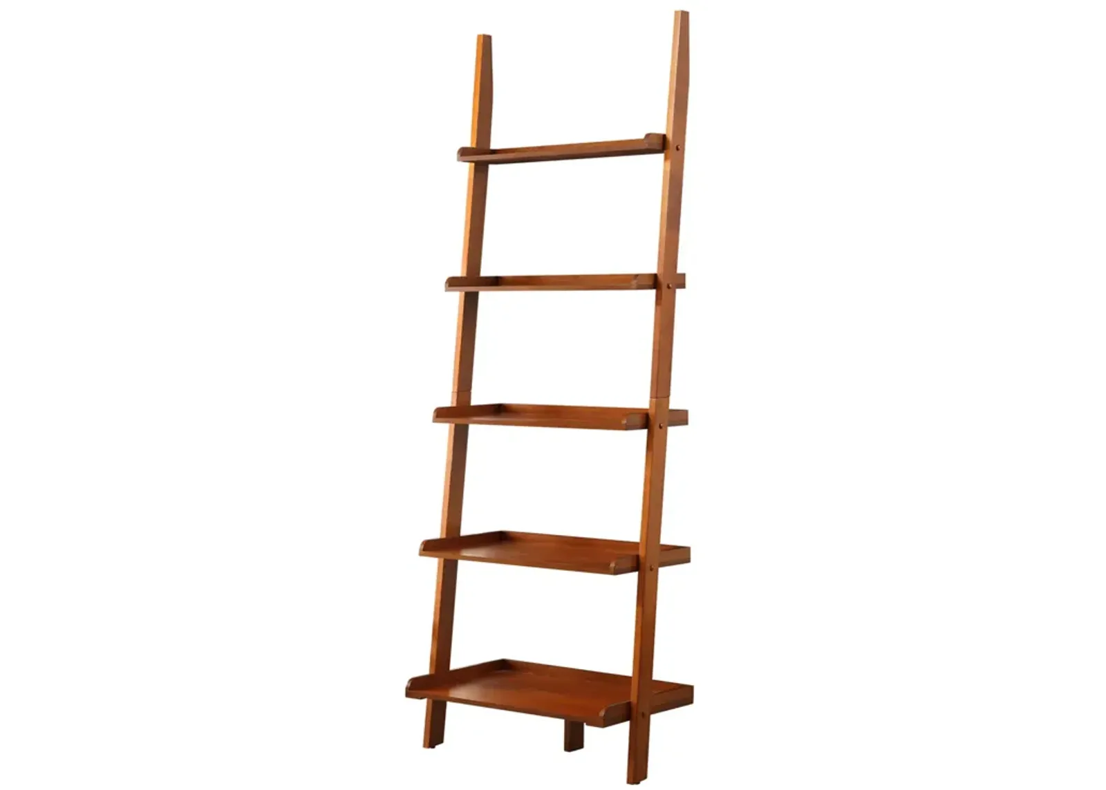 Convenience Concepts American Heritage Bookshelf Ladder, Cherry