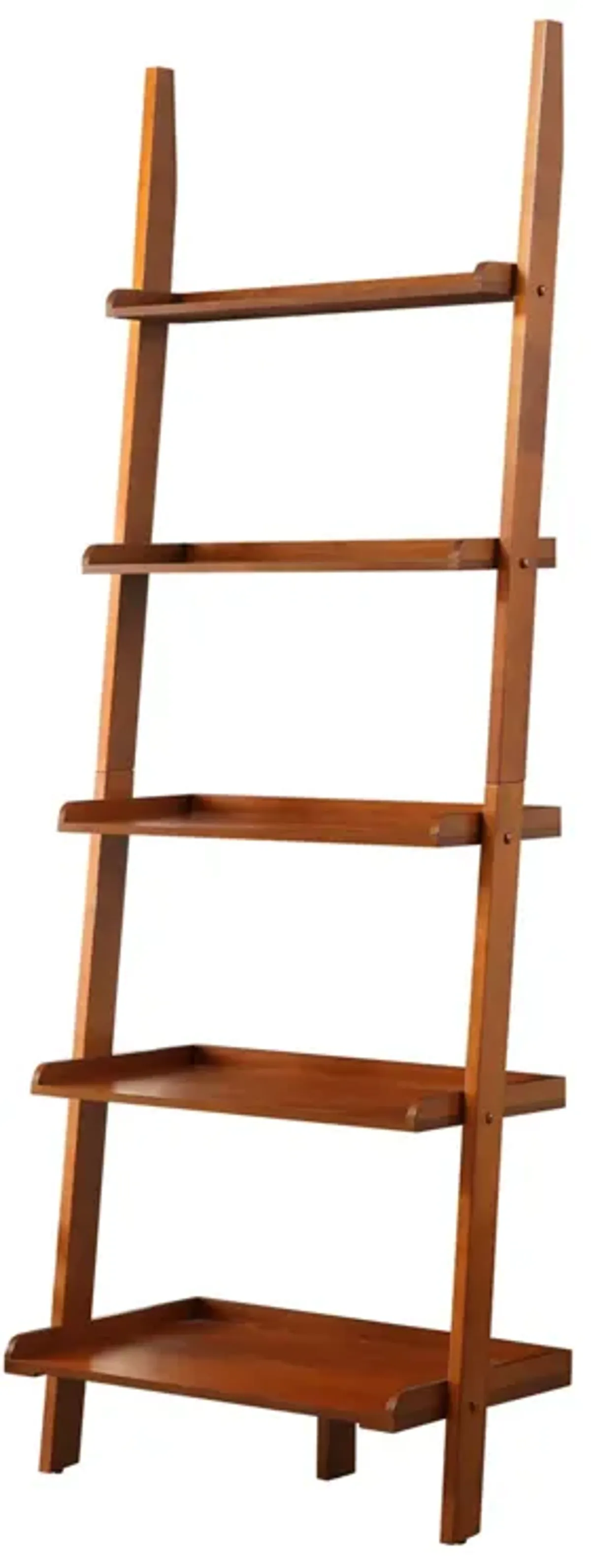 Convenience Concepts American Heritage Bookshelf Ladder, Cherry