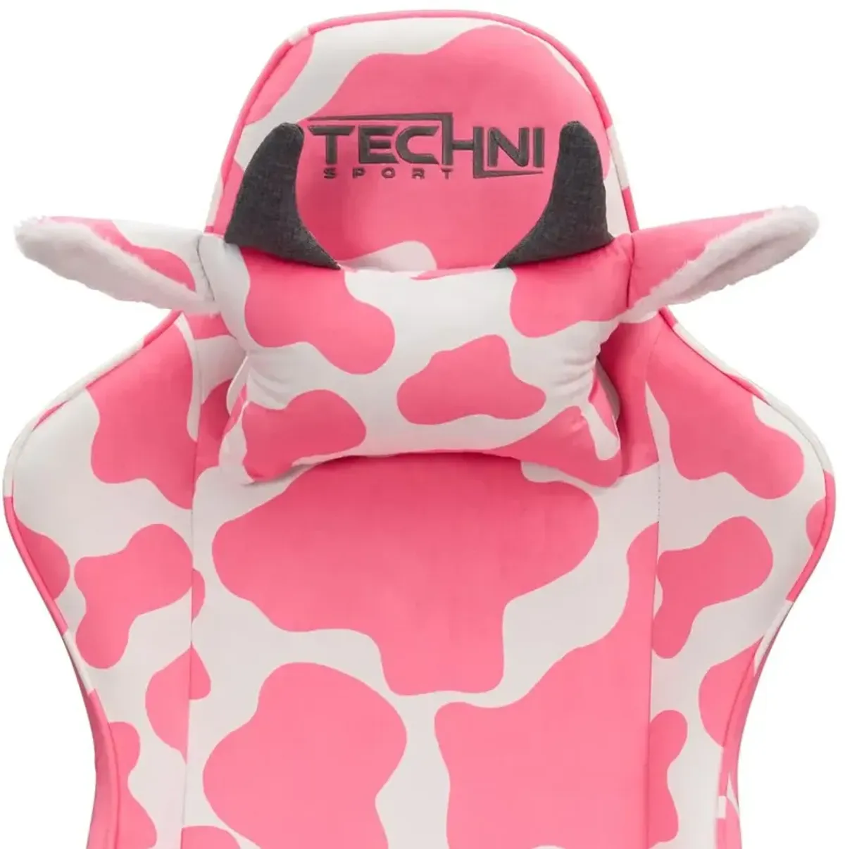 Techni Sports Pink COW Series Gaming Chair