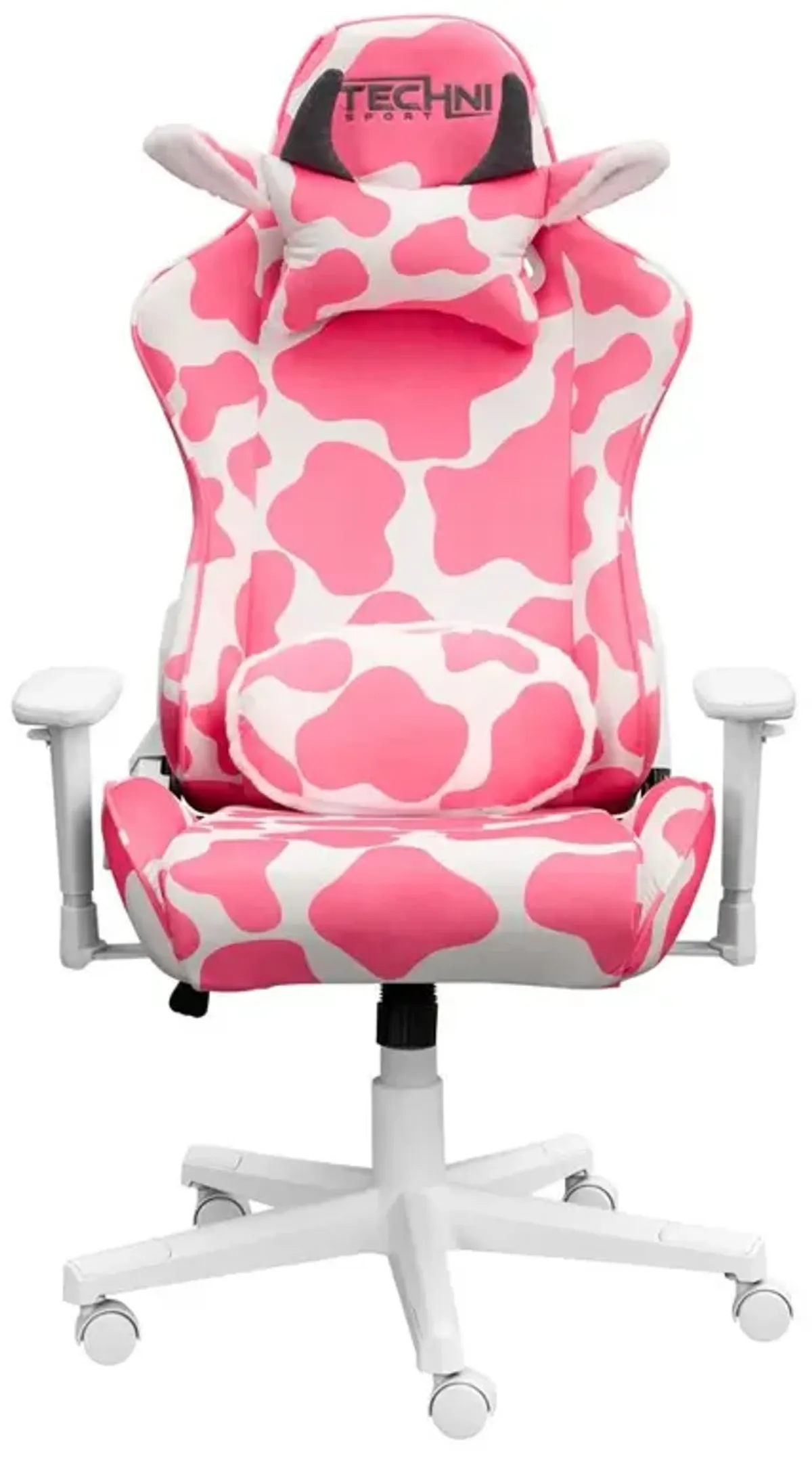 Techni Sports Pink COW Series Gaming Chair