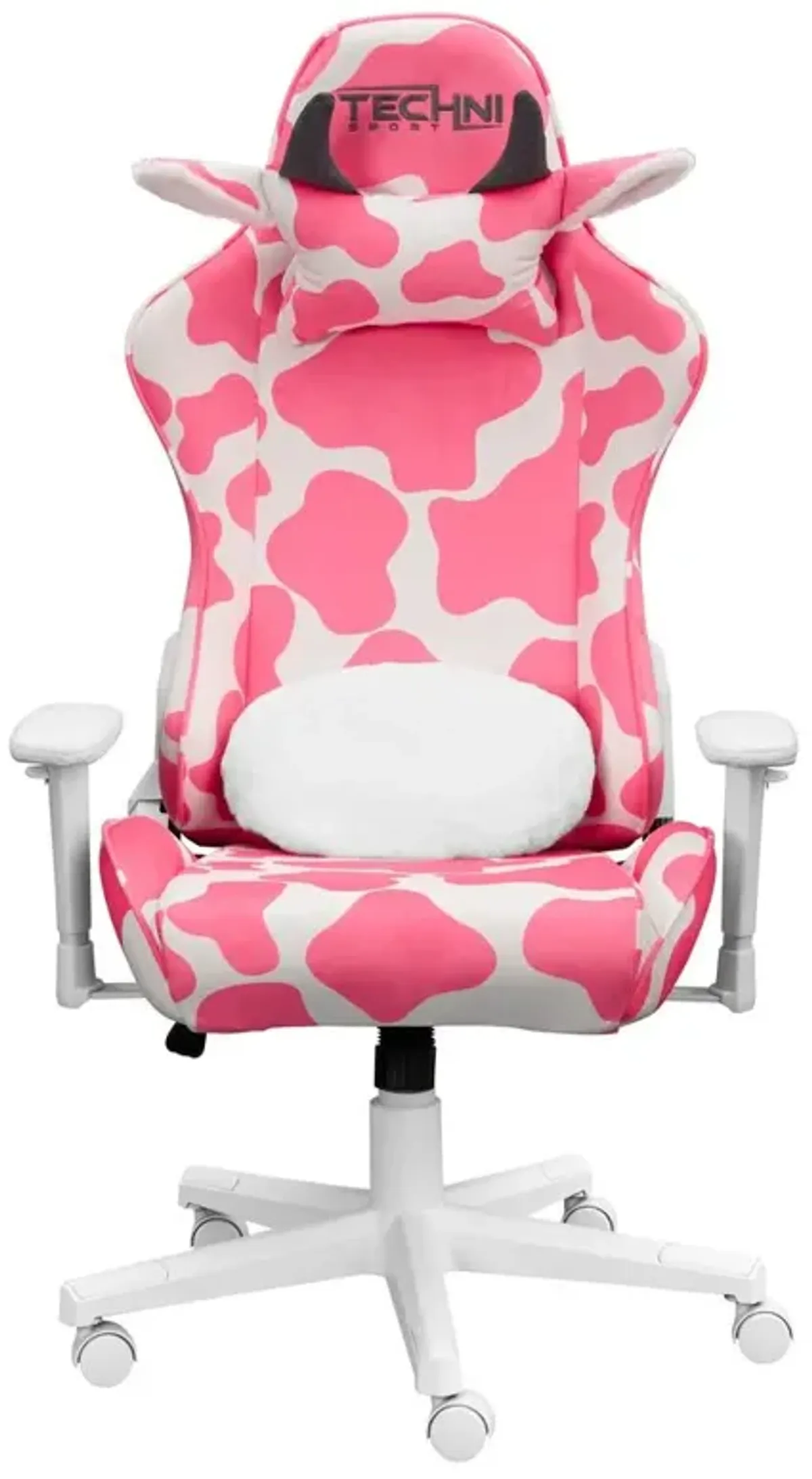 Techni Sports Pink COW Series Gaming Chair