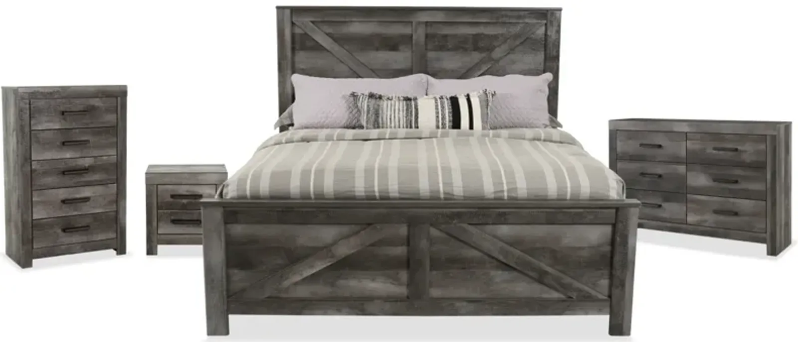 Wynnlow 5pc Twin Bedroom Set