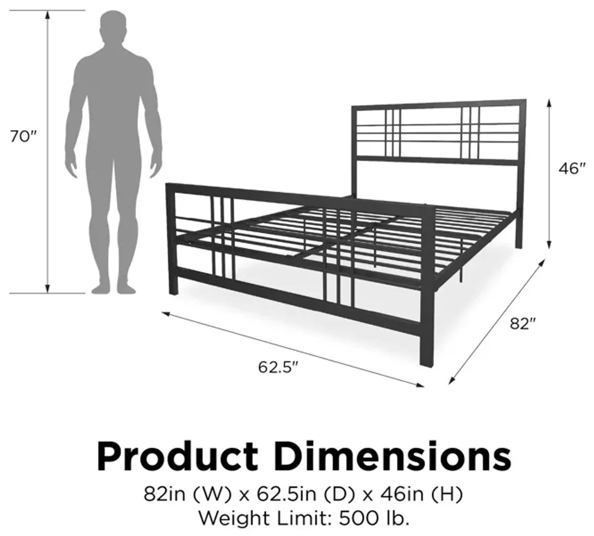 Barlow Metal Bed