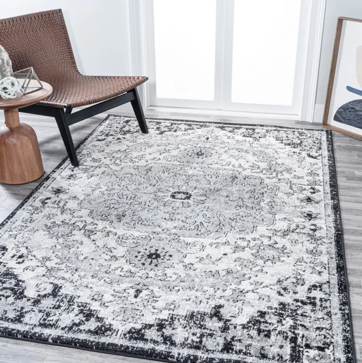 Anaise Ornate Boho Medallion Area Rug