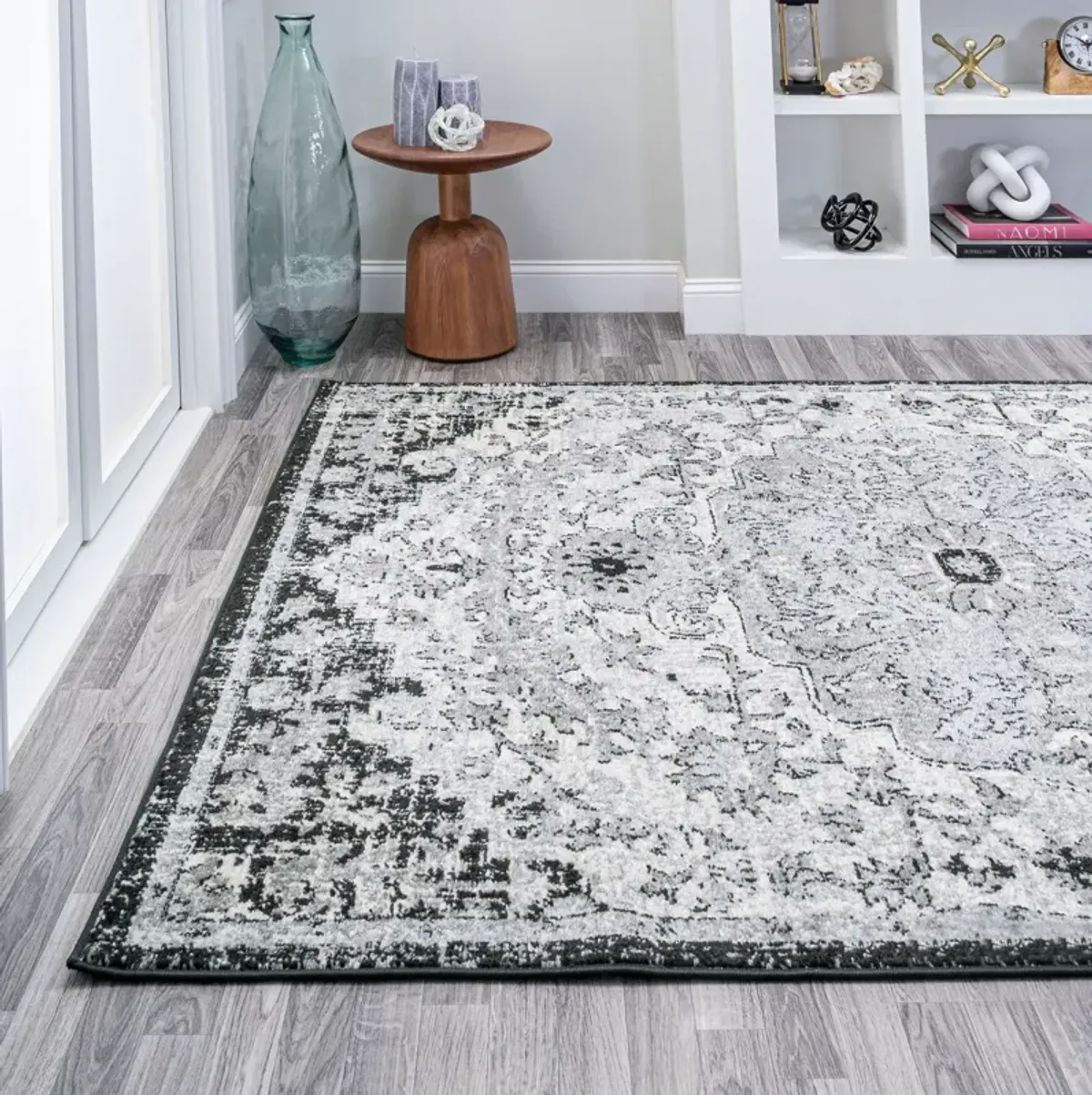 Anaise Ornate Boho Medallion Area Rug