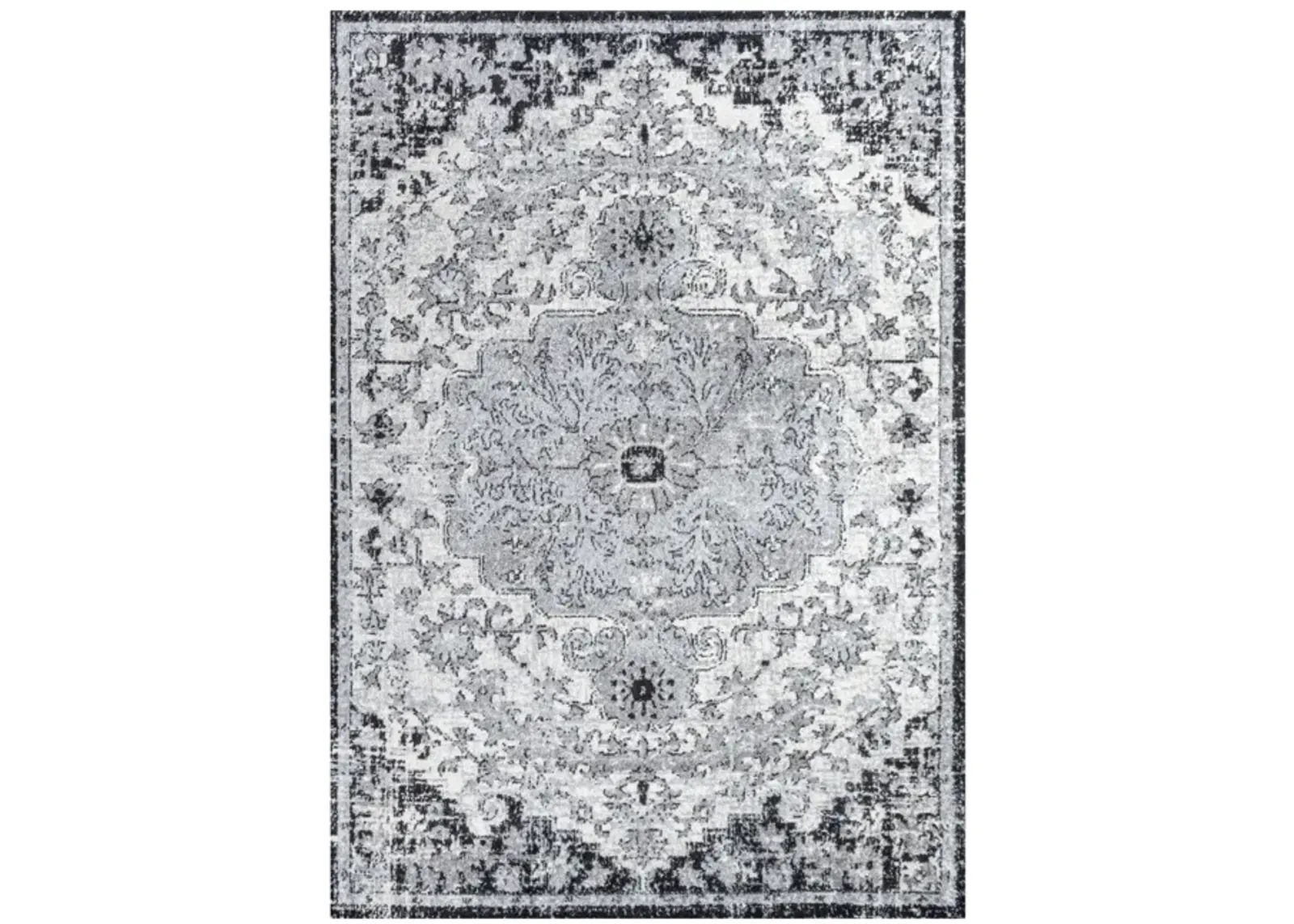 Anaise Ornate Boho Medallion Area Rug