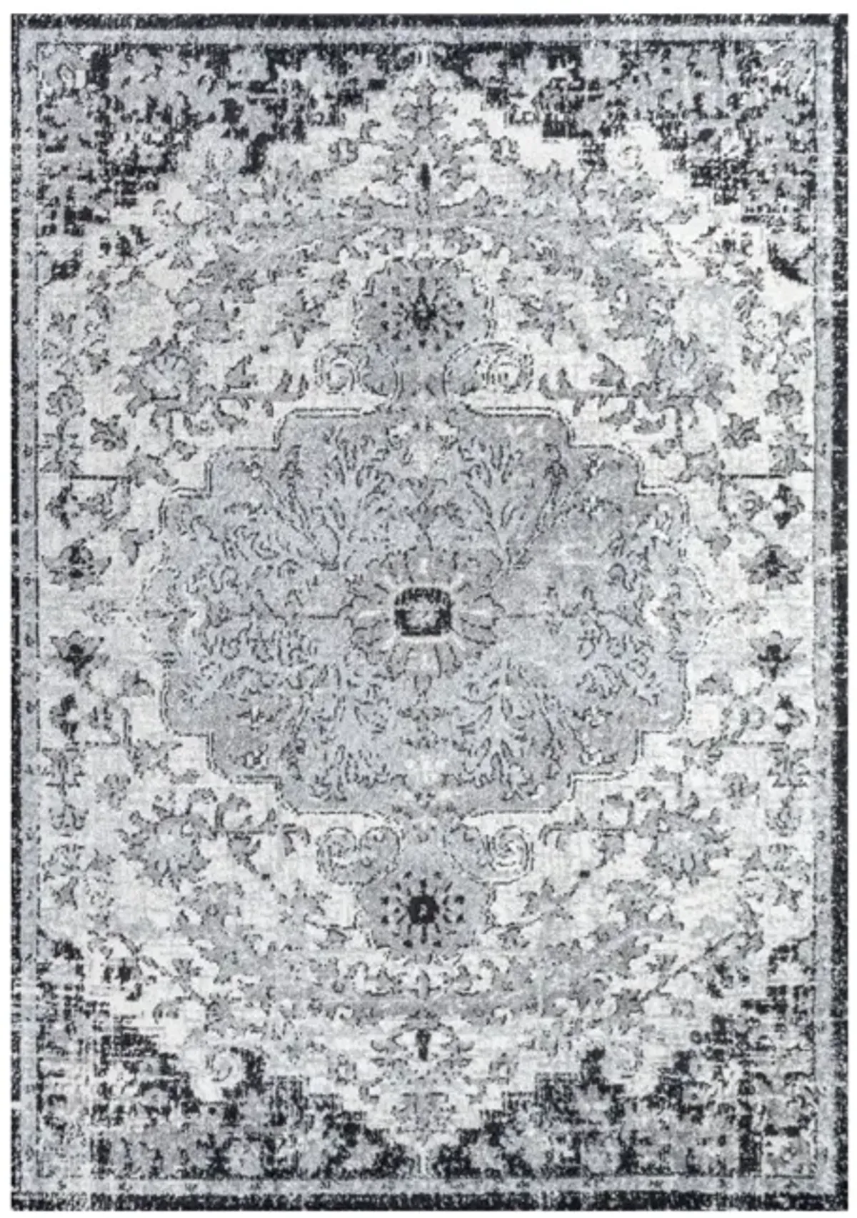 Anaise Ornate Boho Medallion Area Rug