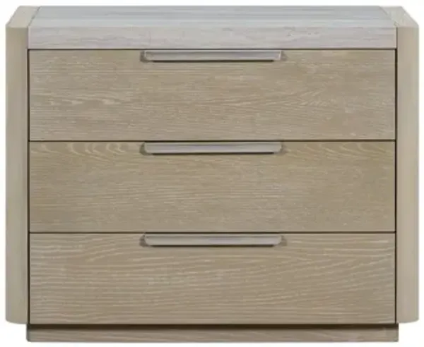 Warner Three Drawer Nightstand