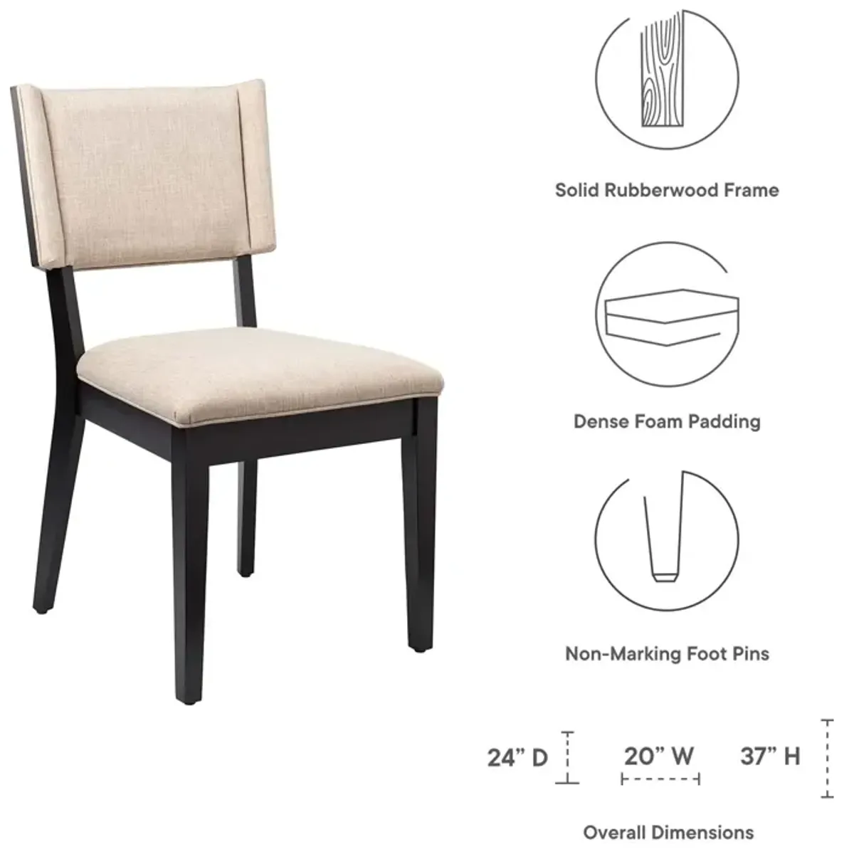 Esquire Dining Chairs - Set of 2