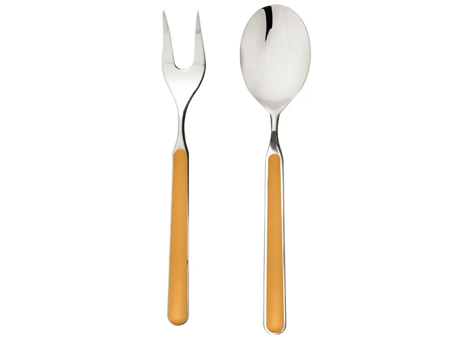 Fantasia 2-Piece Serving Set in Mustard