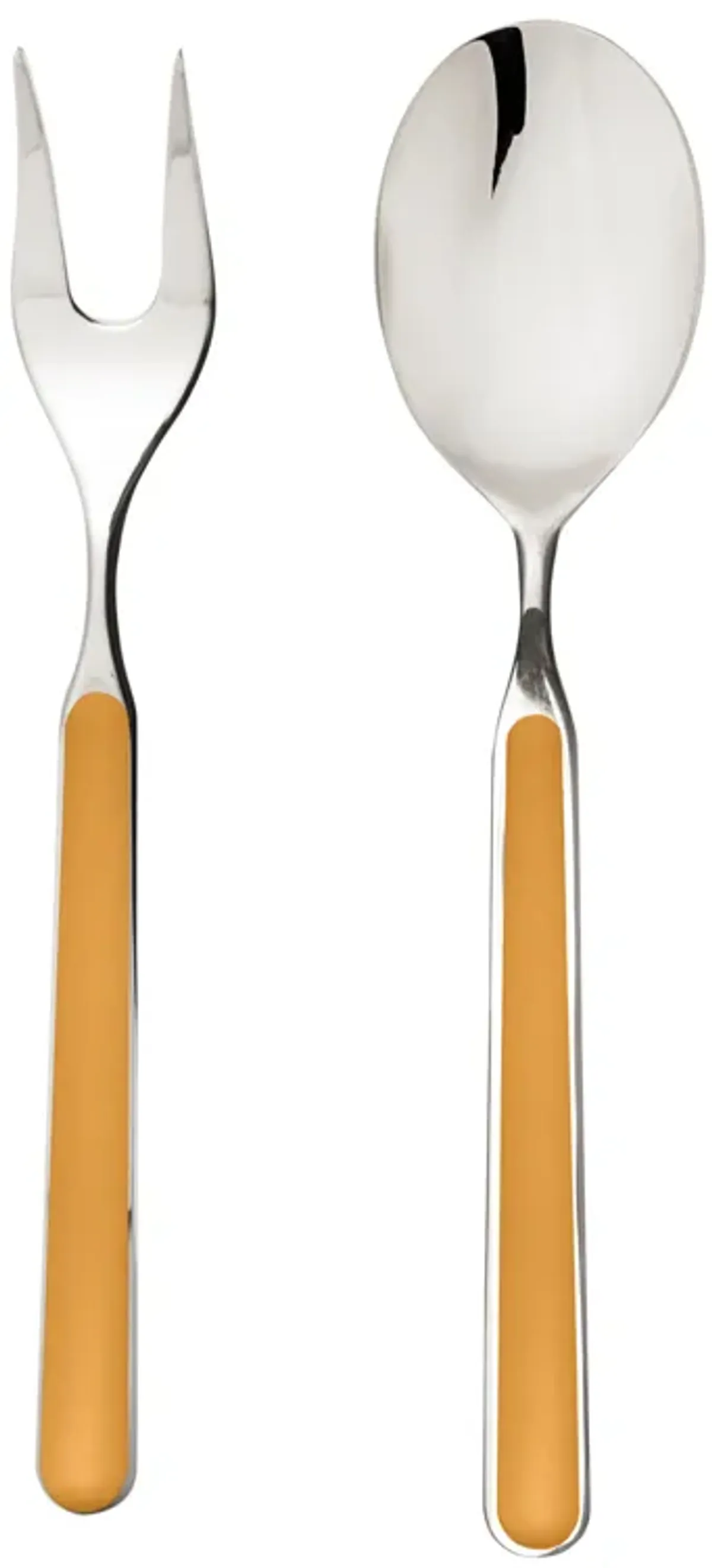 Fantasia 2-Piece Serving Set in Mustard