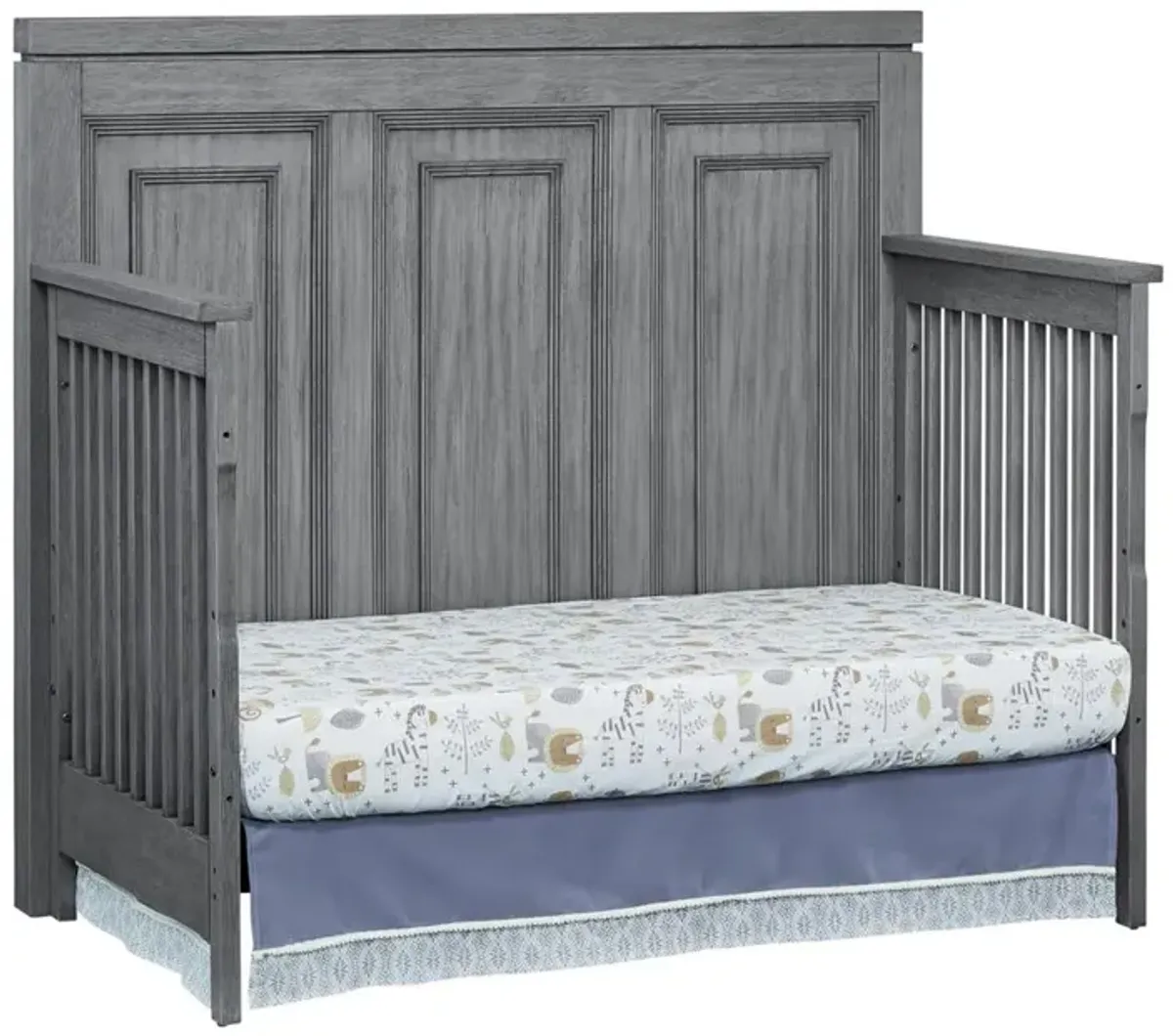 Soho Baby Manchester 4In1 Crib Rustic Gray