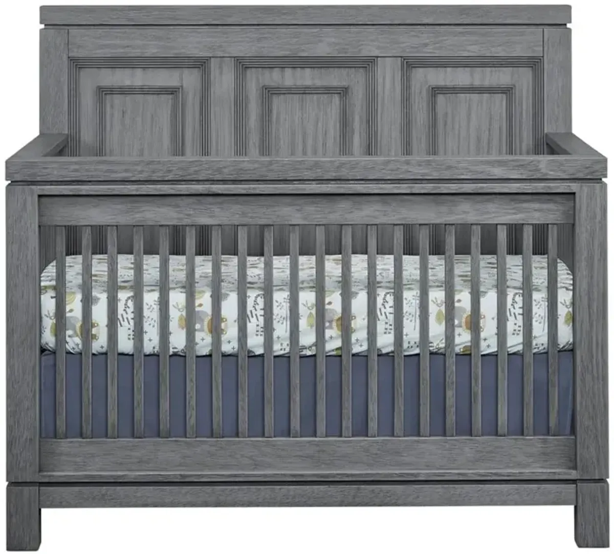 Soho Baby Manchester 4In1 Crib Rustic Gray