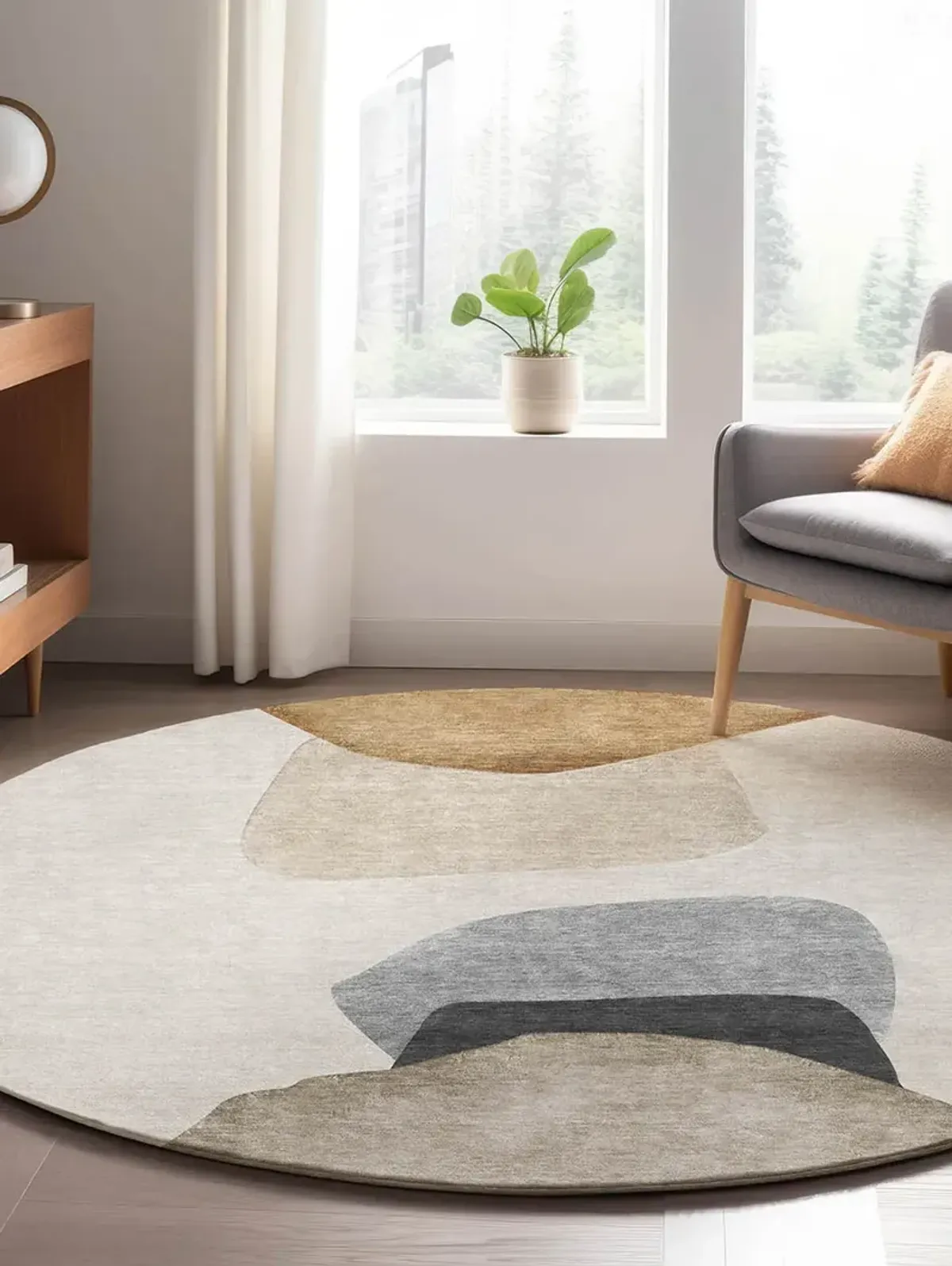 Odyssey OY17 Taupe 8' Rug