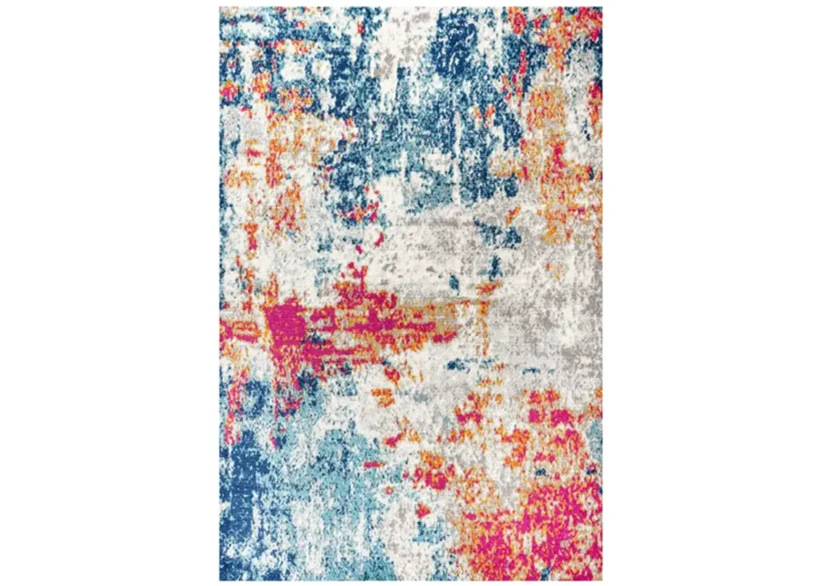 Sunset Modern Abstract Area Rug