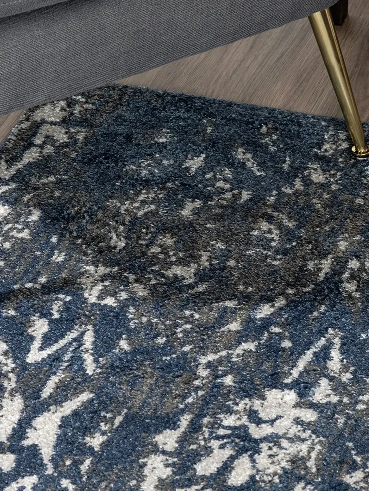 Gala GA3 Navy 4'11" x 7' Rug