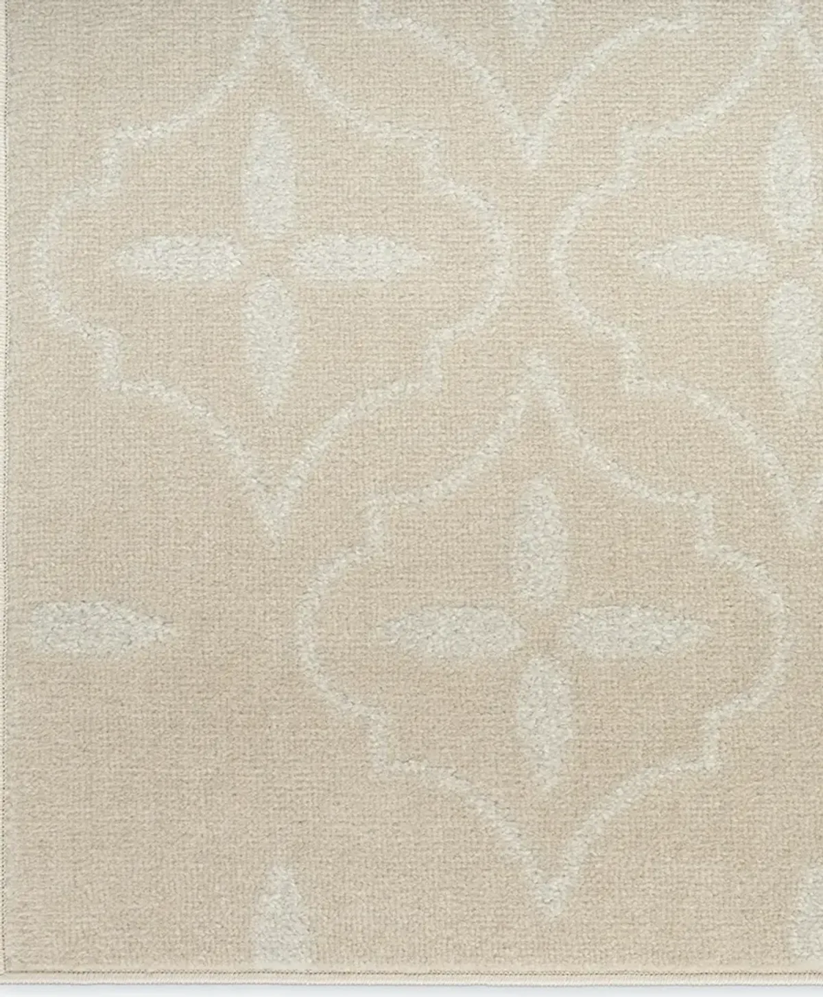 Nourison Essentials NRE04 Ivory/Beige 6' x 9' Rug