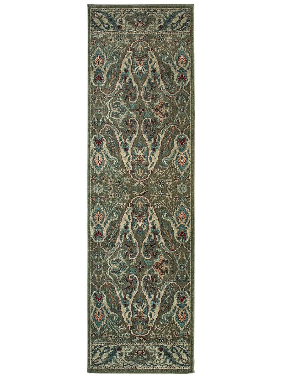 Raleigh 2'3" x 7'6" Brown Rug