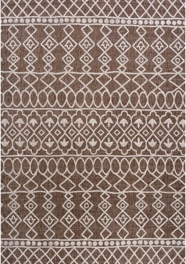 Kafel Tribal Bohemian Indoor/Outdoor Area Rug