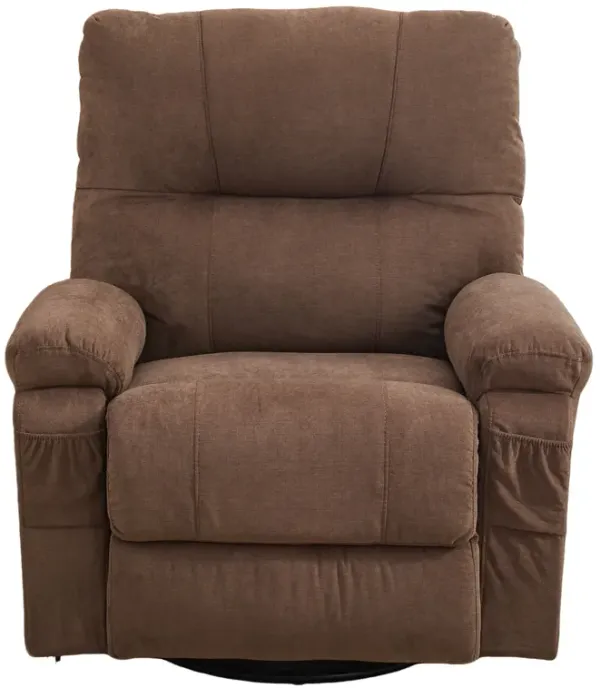 Merax 360 Degree Rotating Swing Single Sofa Chair Recliner