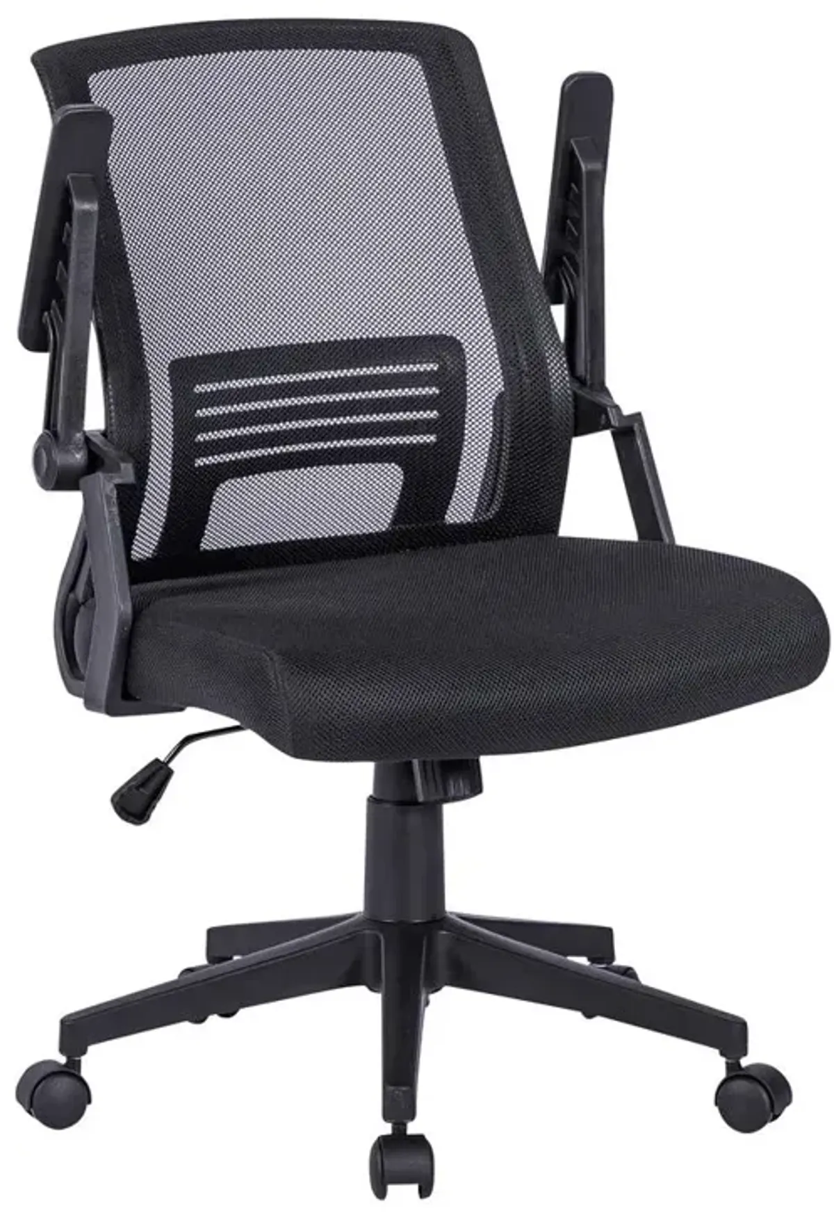 Techni Mobili Ergonomic Office Mesh Chair, Black