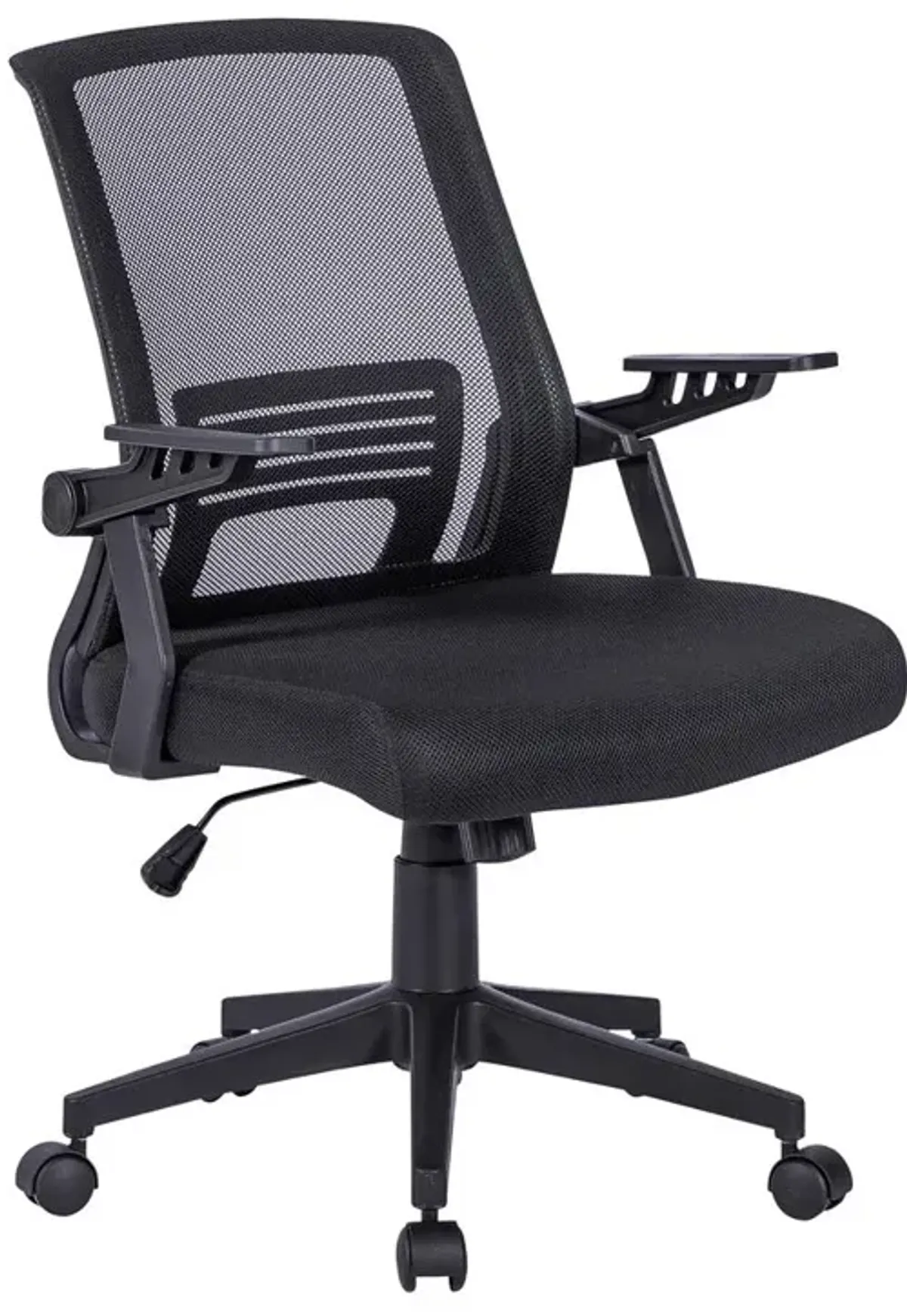 Techni Mobili Ergonomic Office Mesh Chair, Black