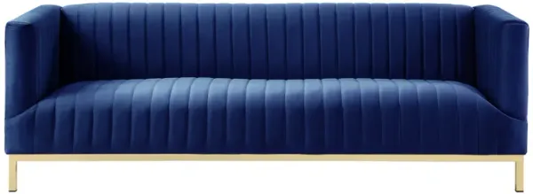 Inspired Home Jay Velvet Sofa