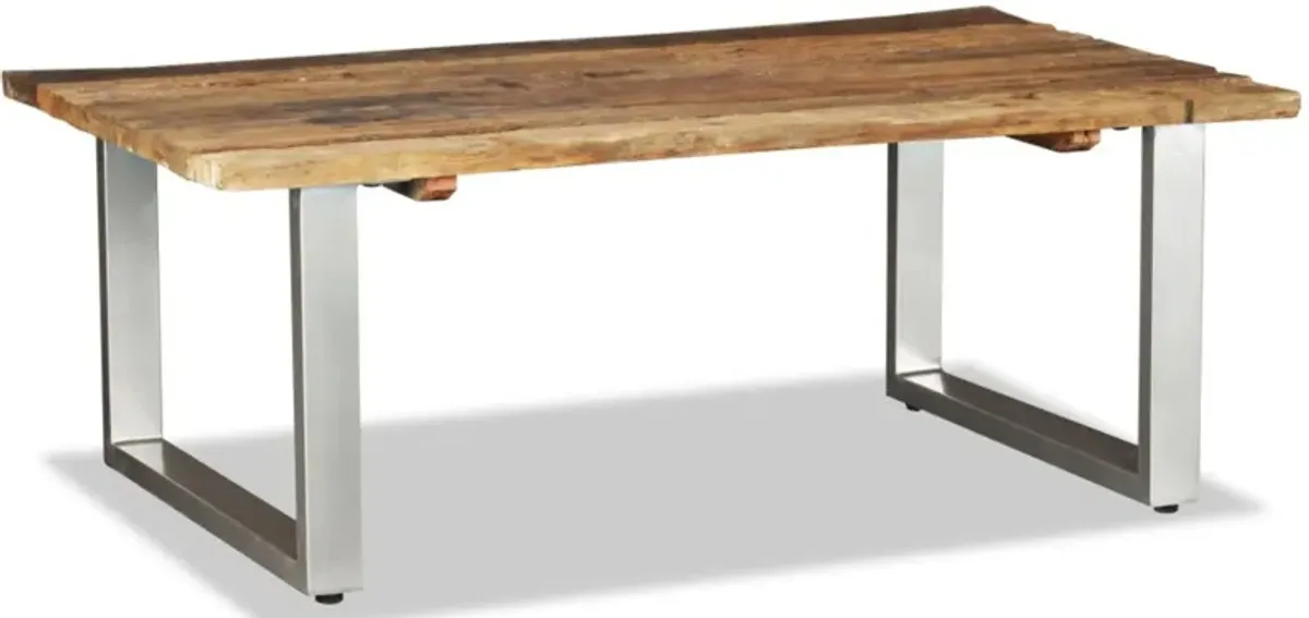 vidaXL Coffee Table Solid Reclaimed Wood 39.4"x23.6"x15"