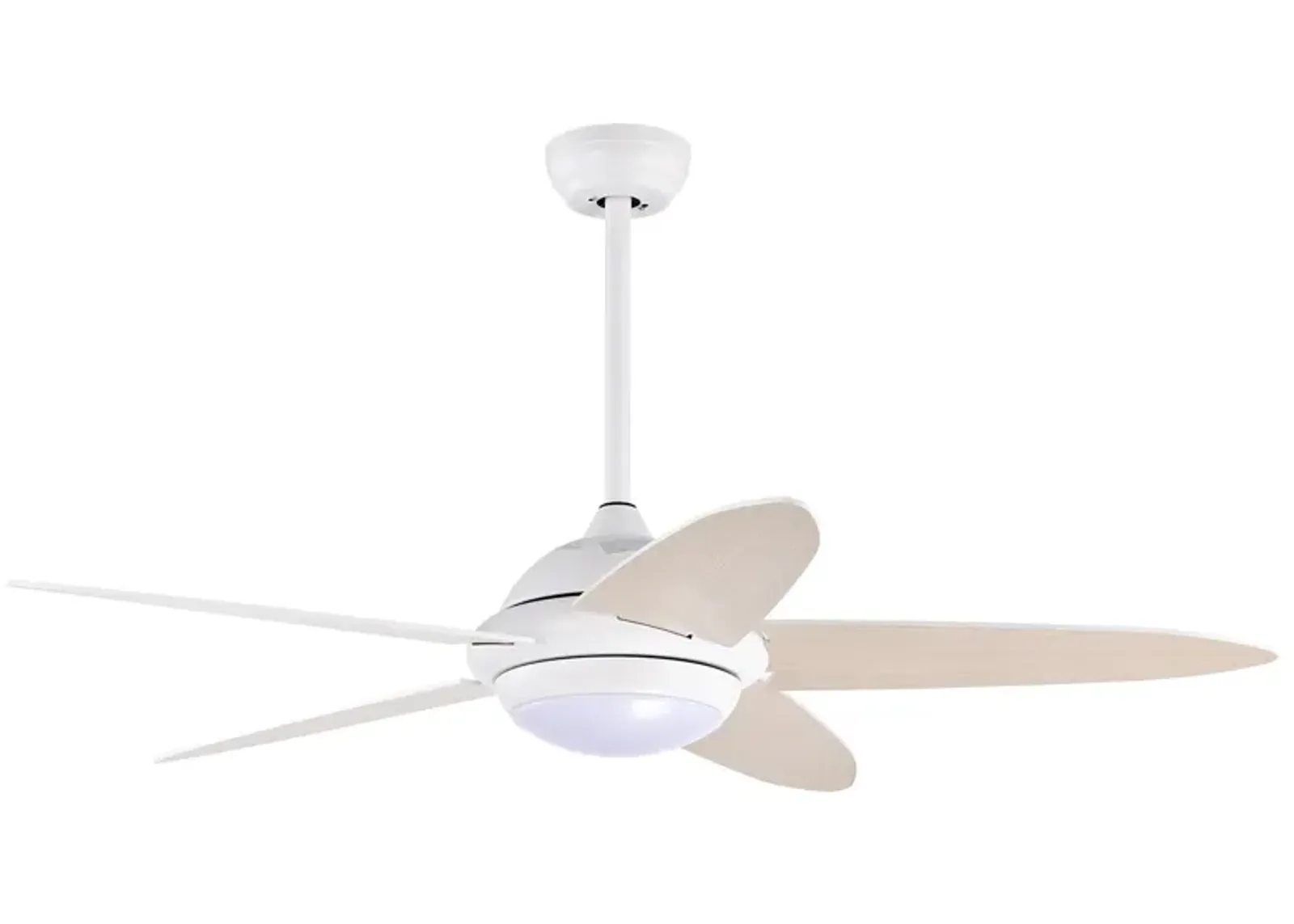 Ceiling Fan with Lights and 3 Color Modes for Adjustable Lighting