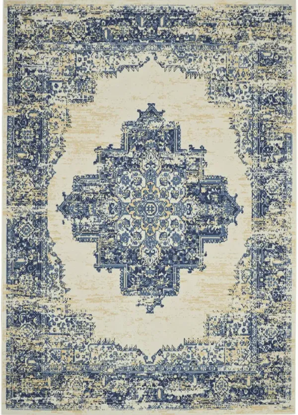 Grafix GRF14 White 7'10" x 9'10" Rug
