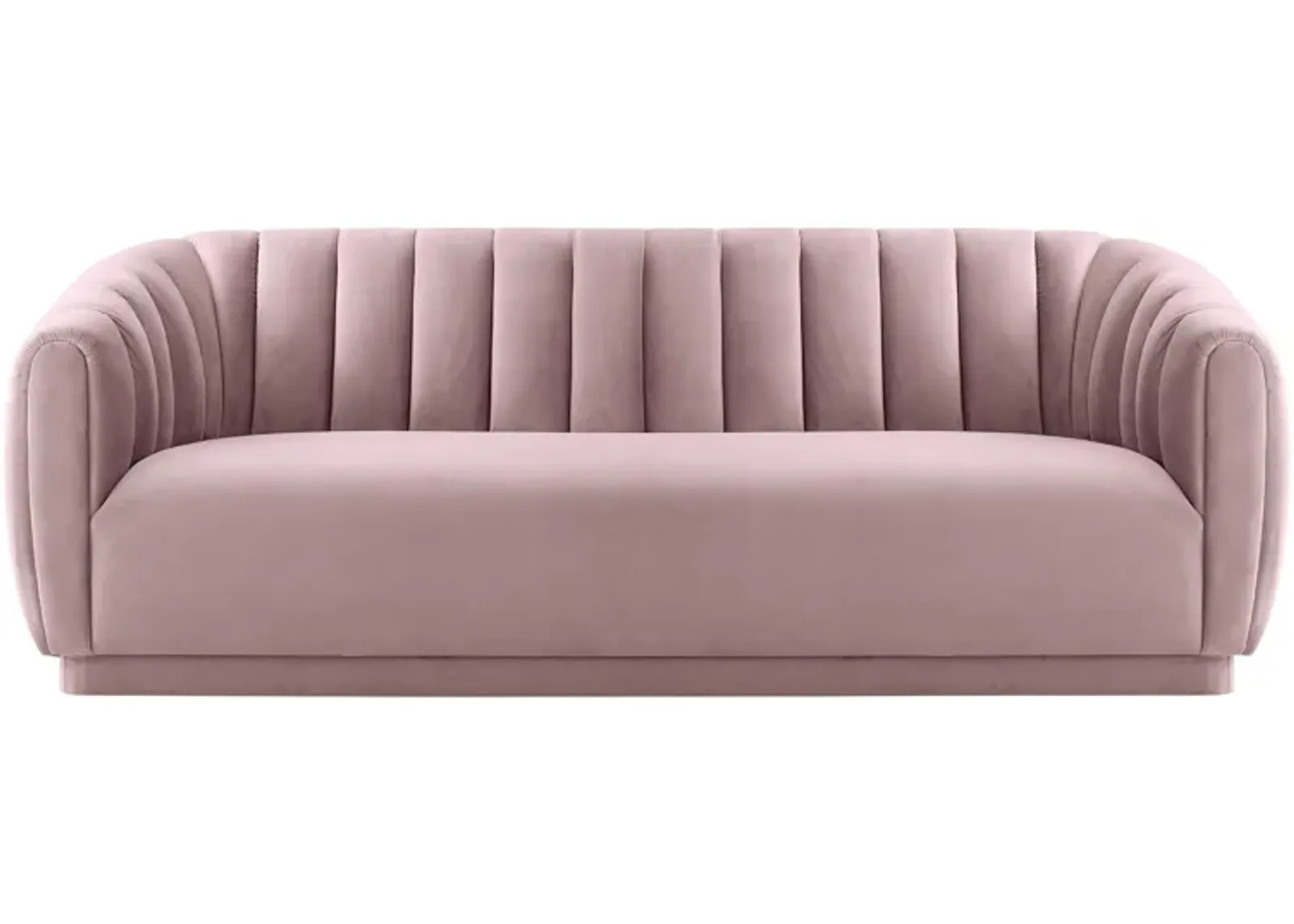 Arno Mauve Velvet Sofa