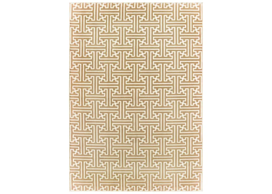 Bowen 7'10" x 10'10" Gold Rug