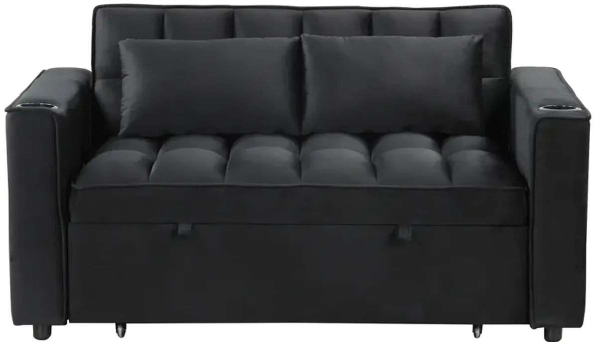 Merax 4-1 Multi-Functional Sofa Bed with Cup Holder