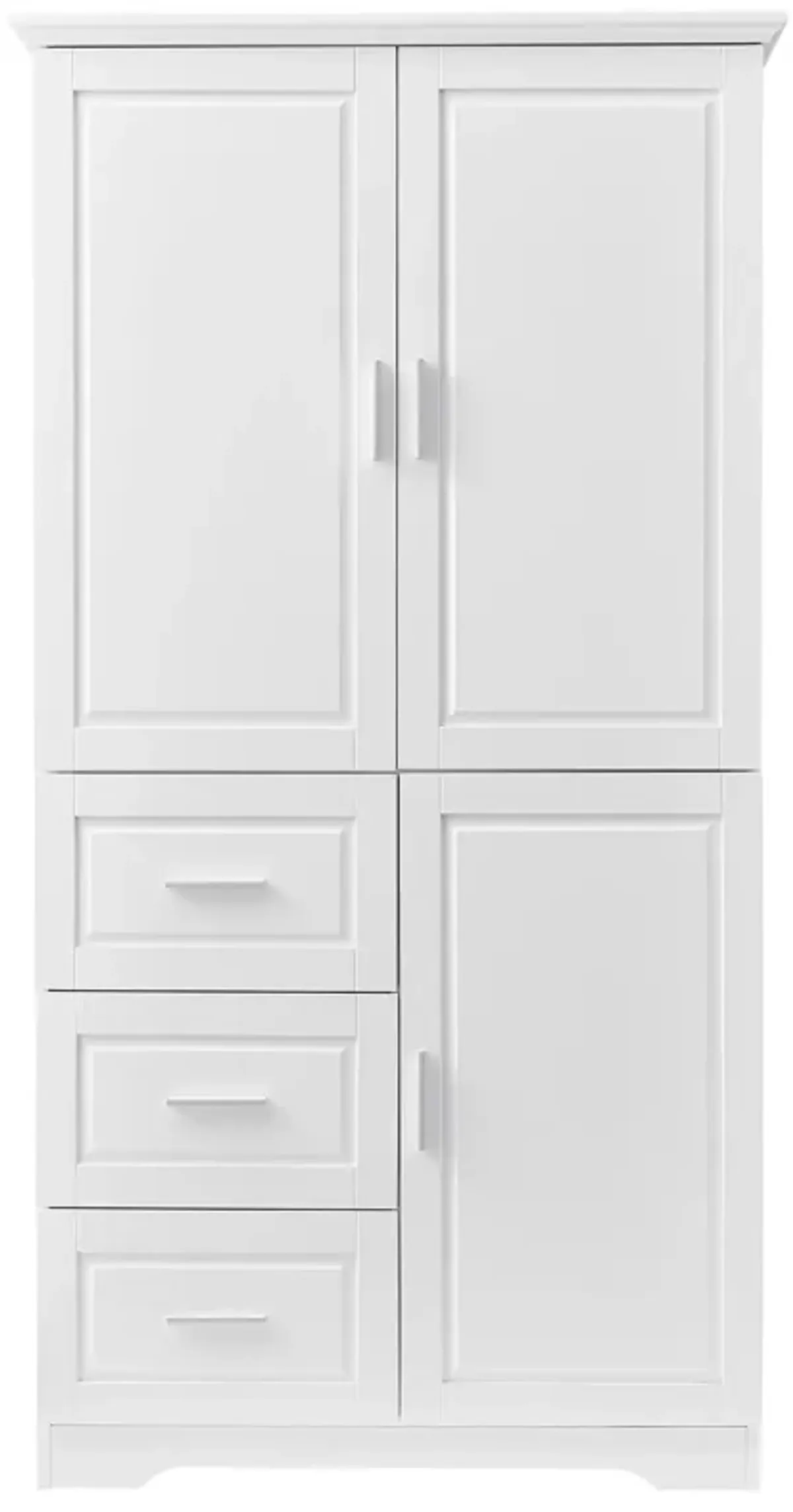 Merax Modern Storage Cabinet with Doors for Bathroom