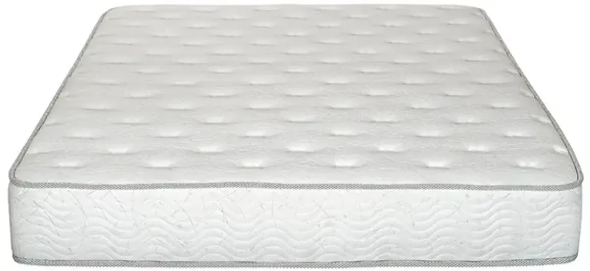 Irya 9 Inch Twin Size Mattress, Non Woven Soft Polyester, Pocket Coiling - Benzara