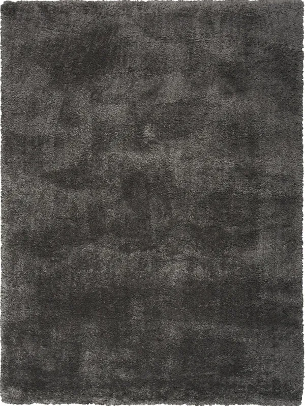 Dreamy Shag DRS05 Gray 4' x 6' Rug