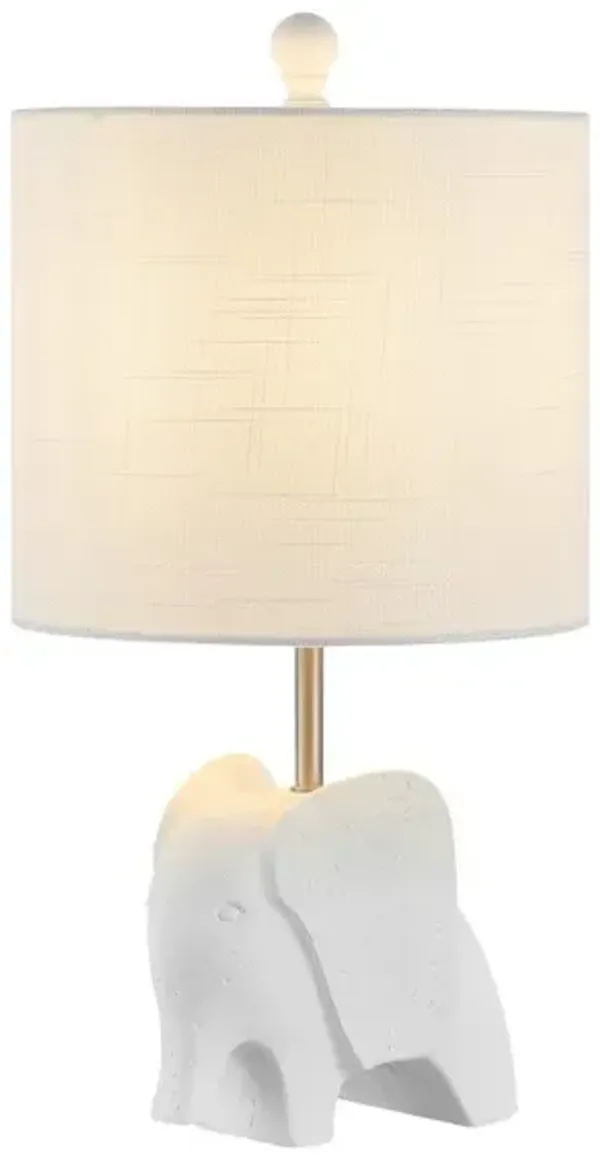 Koda Eclectic Southwestern Resin/Iron Elephant LED Kids' Table Lamp