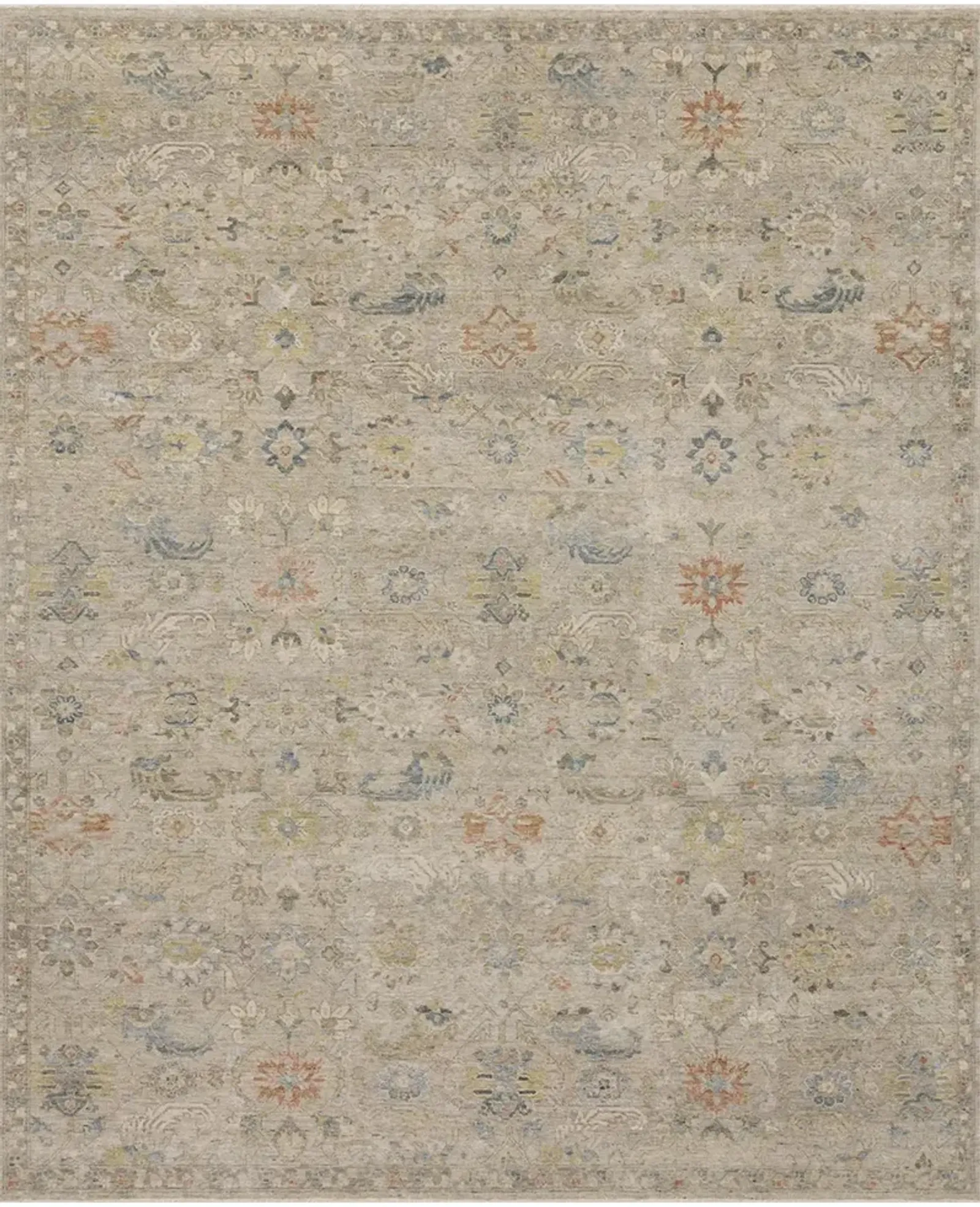 Legacy LZ09 Oatmeal/Multi 8' x 10' Rug