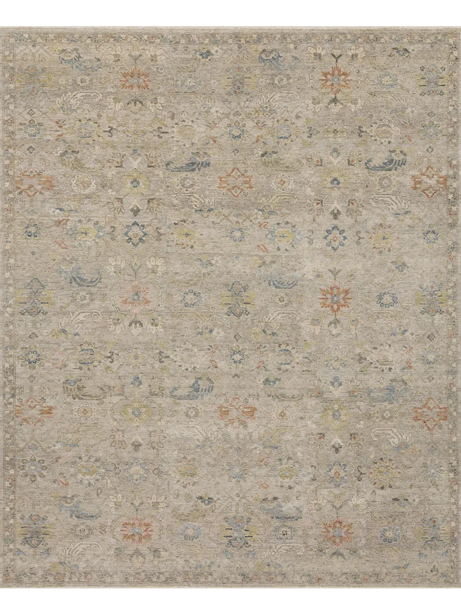 Legacy LZ09 Oatmeal/Multi 8' x 10' Rug