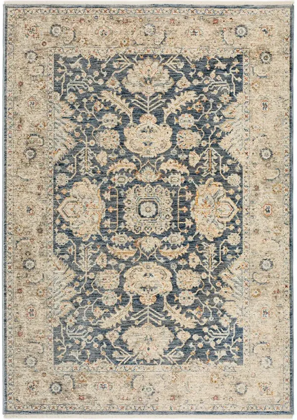 Bergama BE8 Navy 3' x 5' Rug