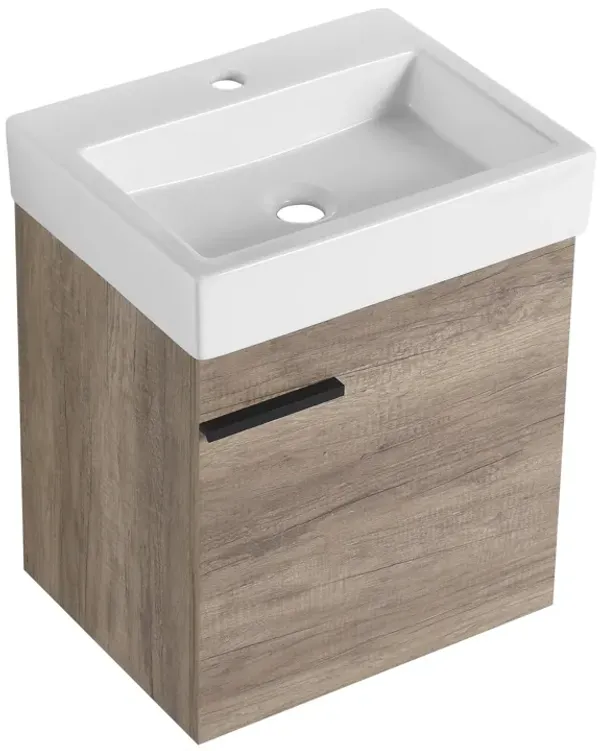 18 inch Bathroom Vanity With Top, Small Bathroom Vanity And Sink