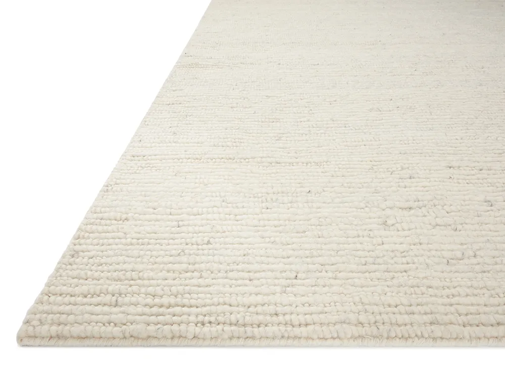 Ava AVA-01 Dove / Ivory 8''6" x 11''6" Rug by Magnolia Home By Joanna Gaines