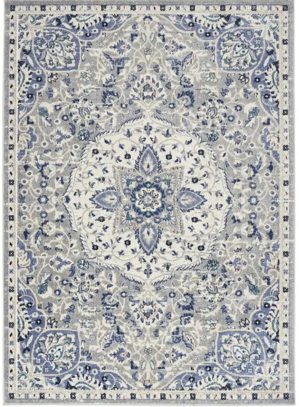 Passion PSN22 Gray/Beige 5'3" x 7'3" Rug