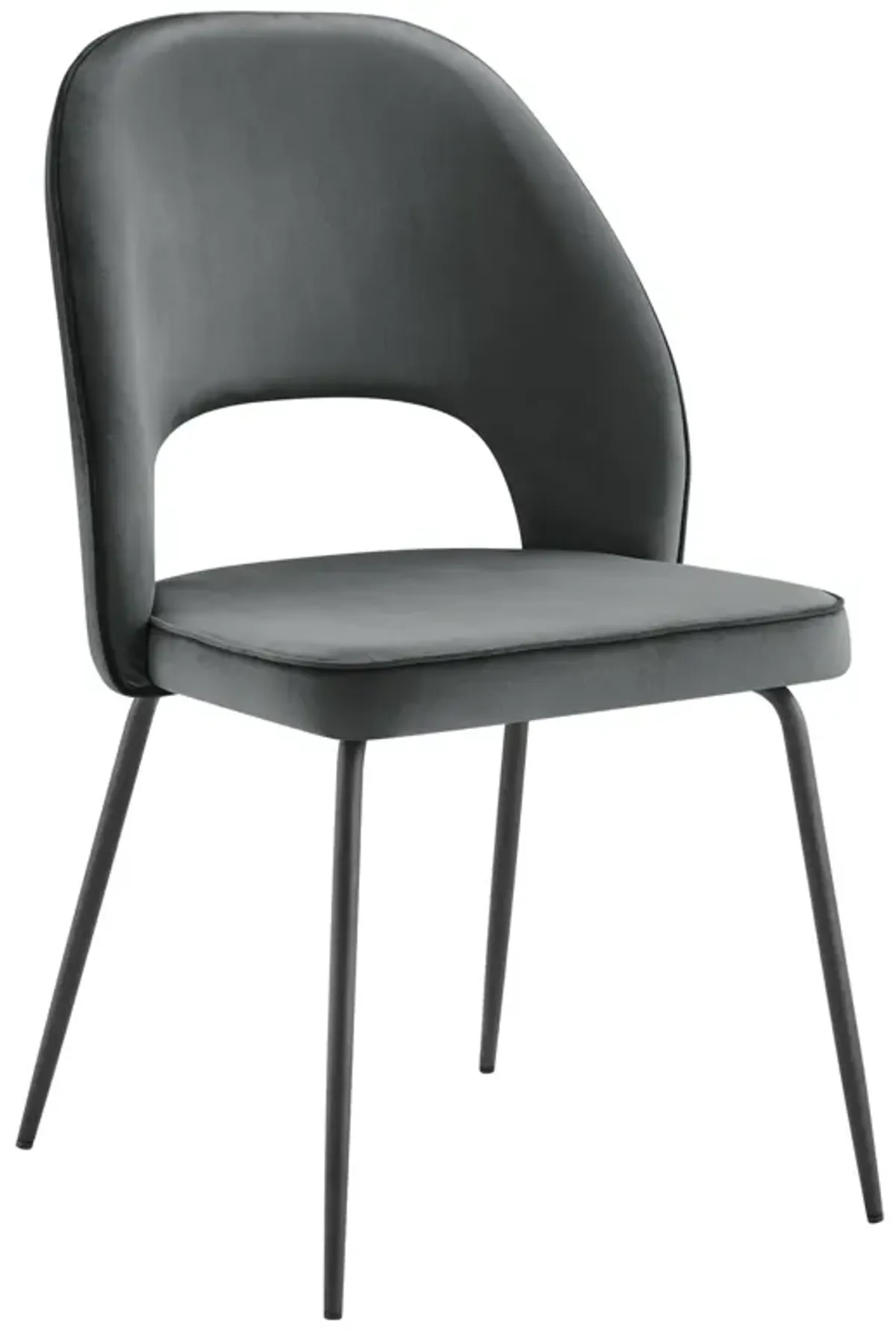 Nico Performance Velvet Dining Chair Set of 2-Benzara