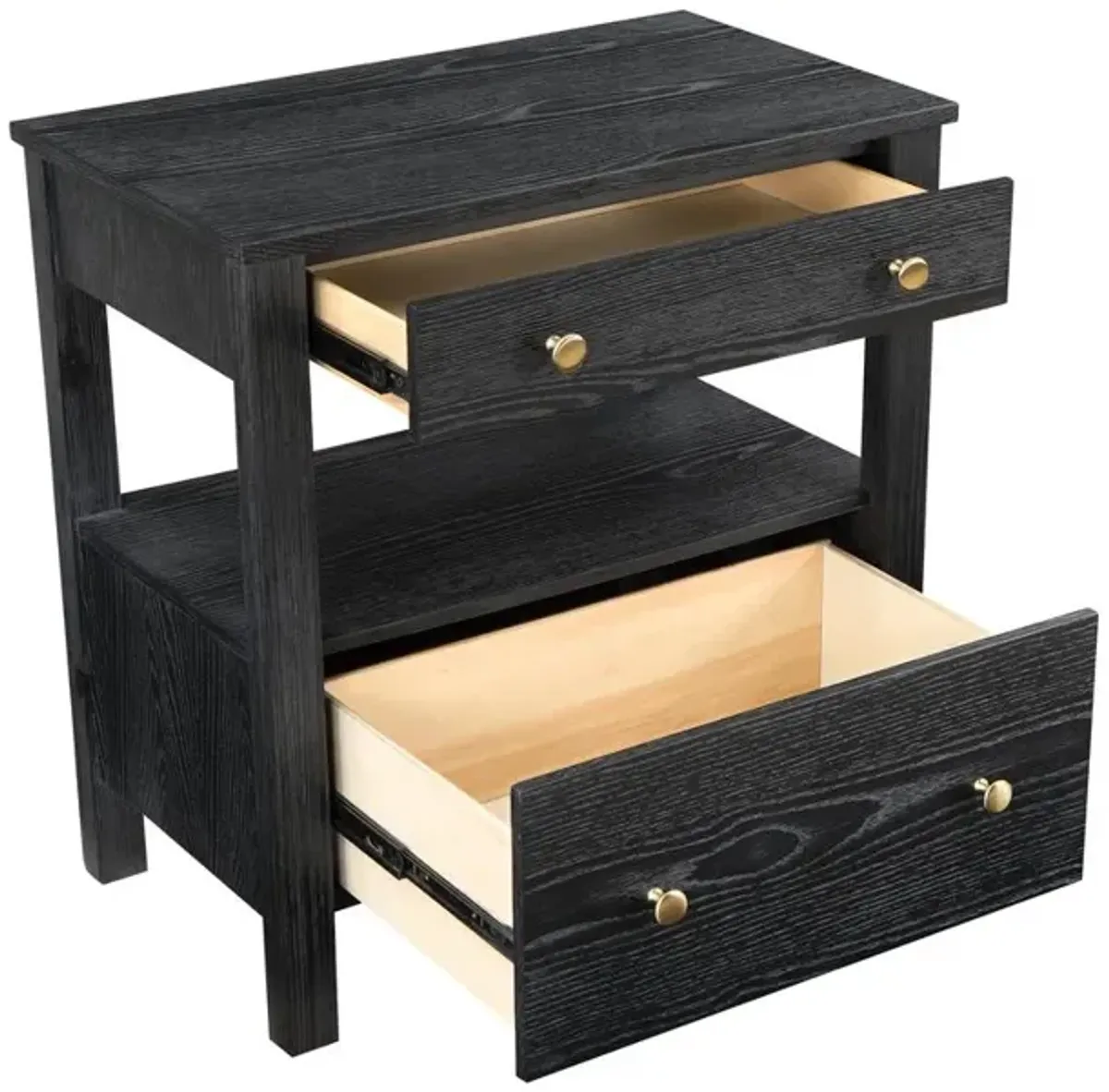 Comfort Pointe Delano 2 Drawer Nightstand