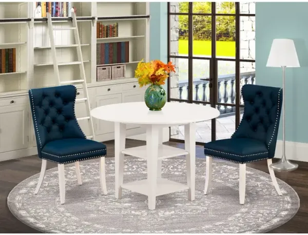 3 Piece Dining Table Set