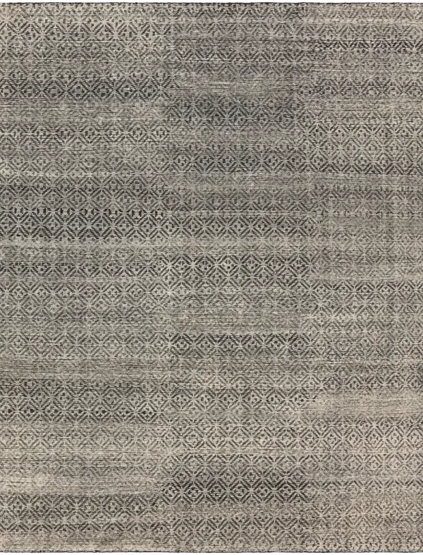 Rize Akello Black 5' x 8' Rug